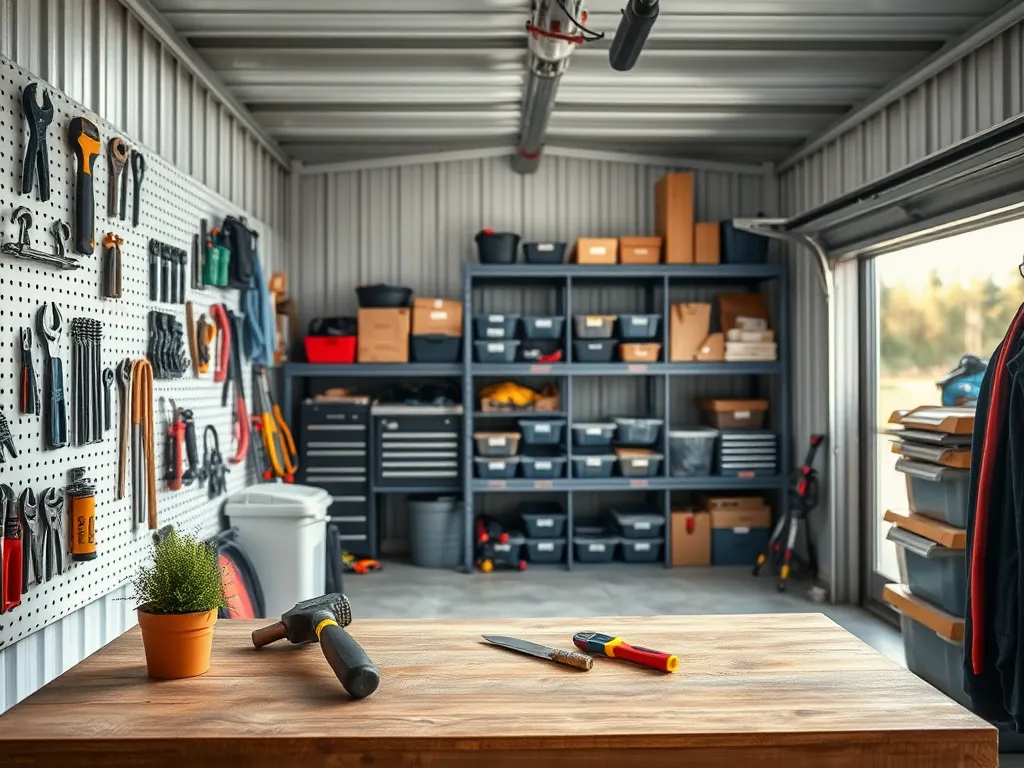 Jak urządzić garaż blaszany?