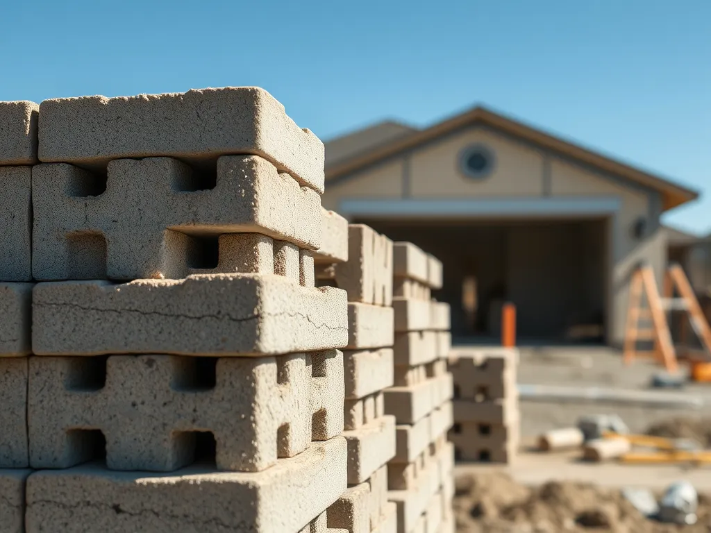 Ile pustaków na garaż 35m2?