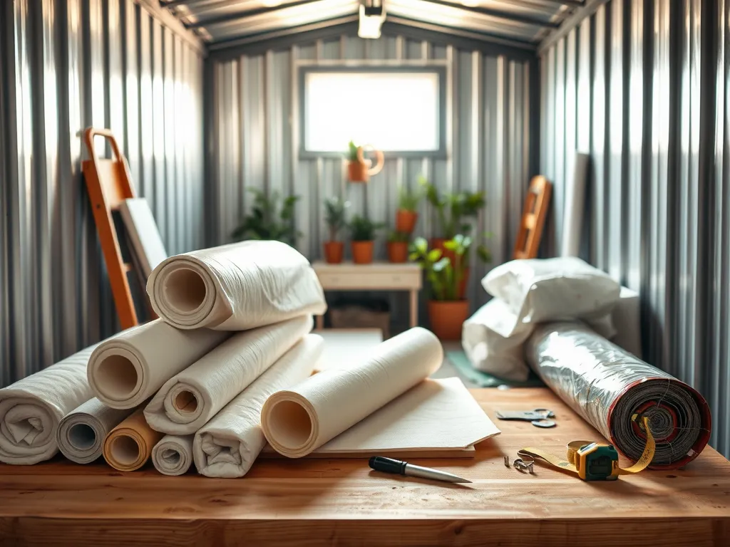 Czym ocieplić garaż blaszany od środka?