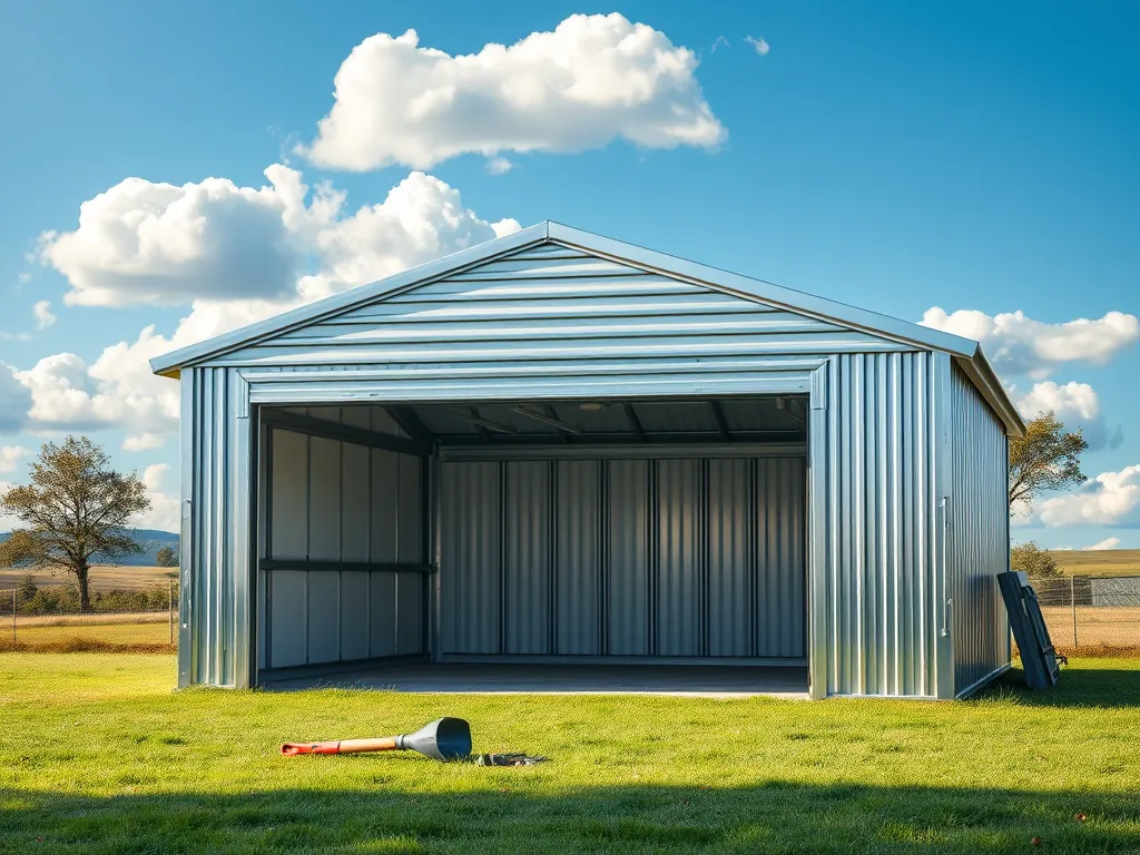 Jak przenieść garaż blaszany?