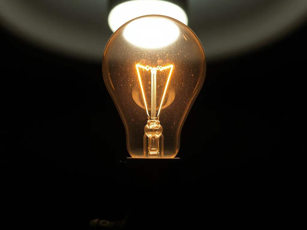 Dlaczego żarówka świeci po wyłączeniu?