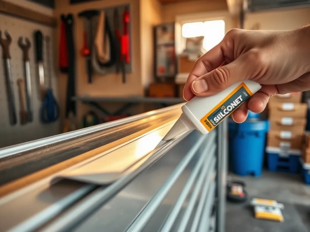 Czym uszczelnić garaż blaszany?