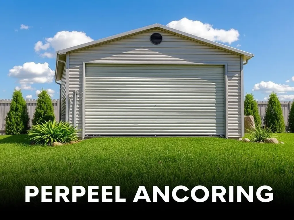 Jak zakotwiczyć garaż blaszany?