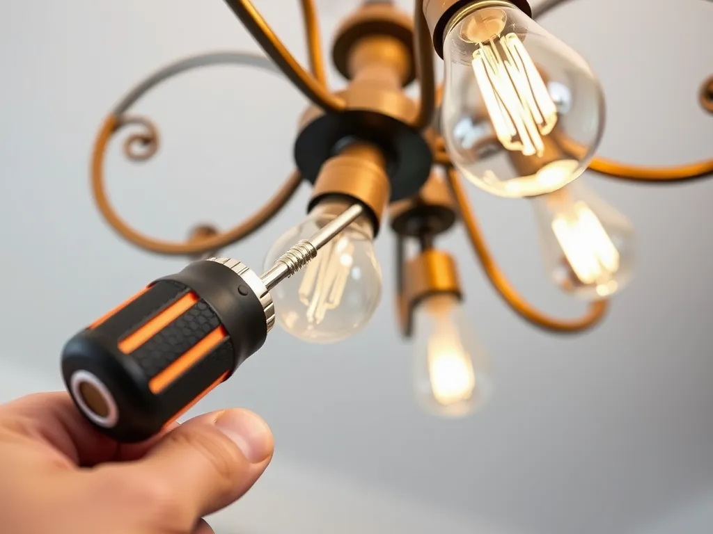 Jak podłączyć żyrandol na 5 żarówek?