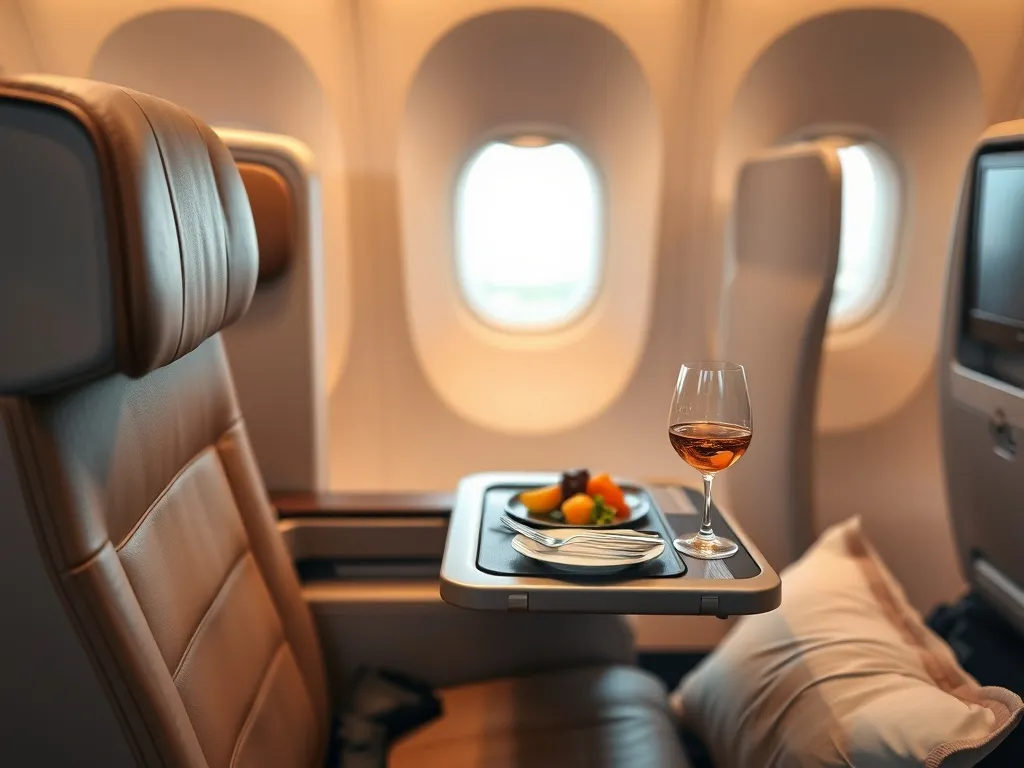 Ile kosztuje lot biznes klasą? Przewodnik po cenach i udogodnieniach