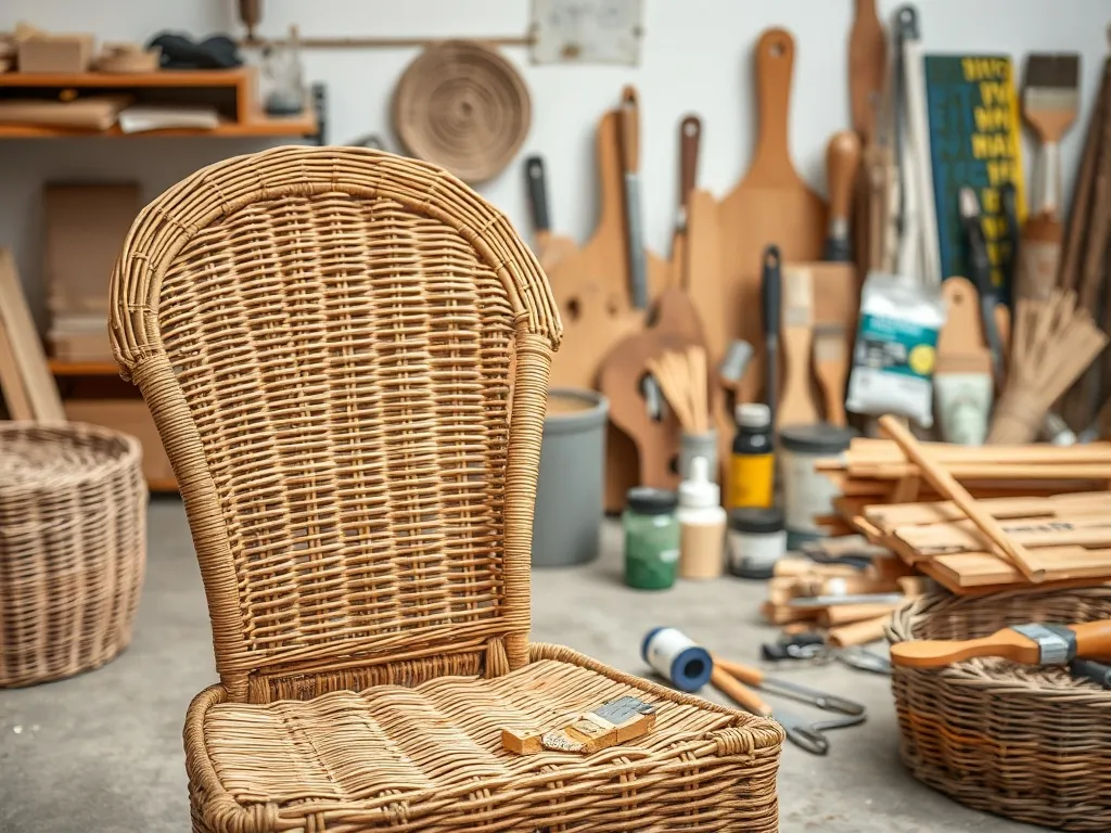 Jak odnowić krzesło wiklinowe? Praktyczne porady i wskazówki