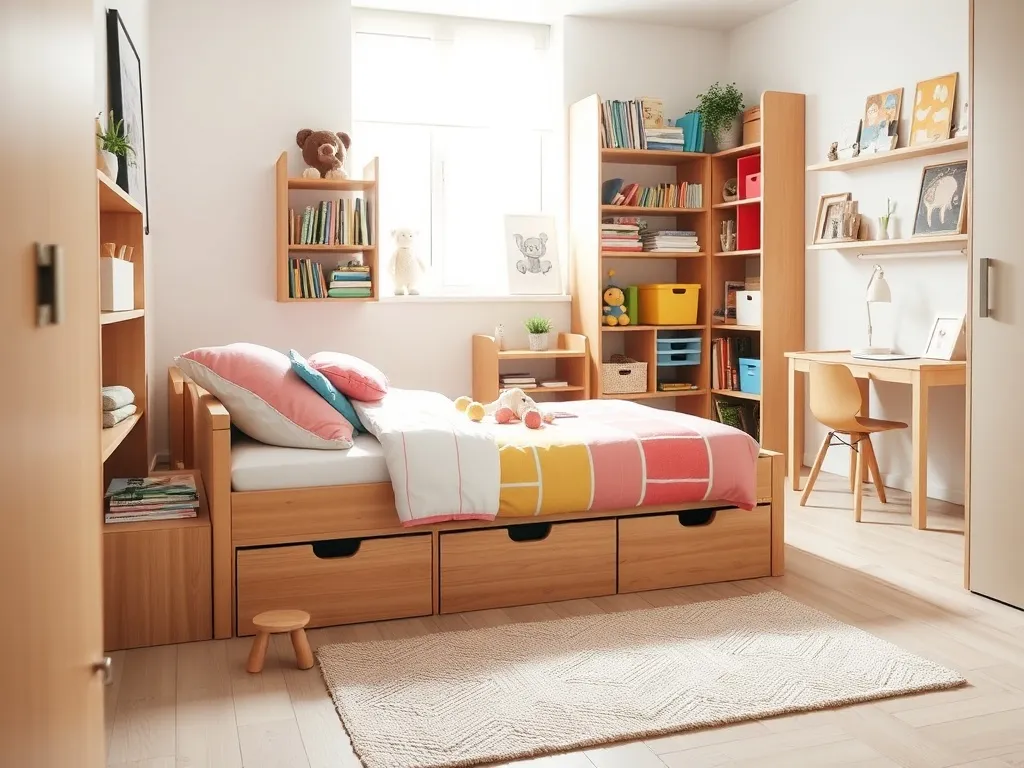 Jak urządzić bardzo mały pokój dla dziecka? Praktyczne porady