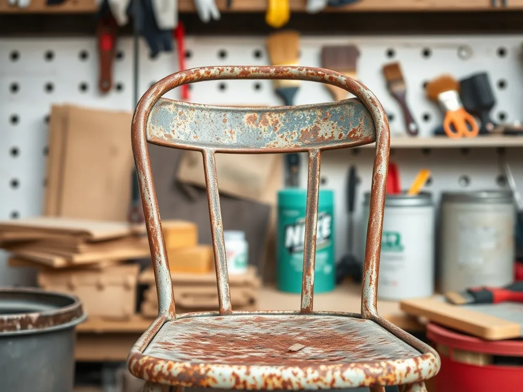 Jak odnowić krzesło metalowe? Praktyczny przewodnik krok po kroku