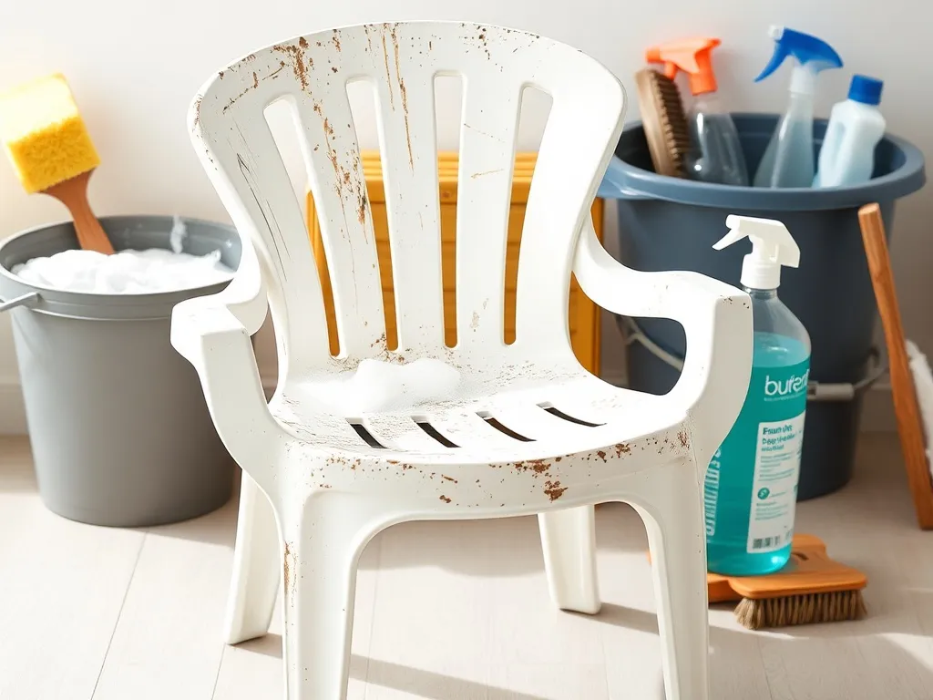 Jak odnowić białe krzesła plastikowe? Sprawdzone metody i triki
