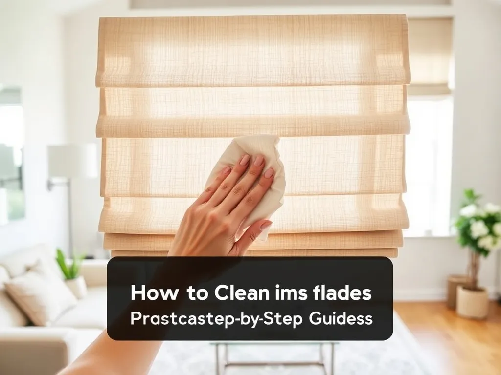 Jak prać rolety rzymskie? Praktyczny przewodnik krok po kroku