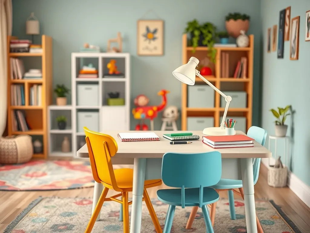 Jak ustawić biurko w pokoju dziecka? Praktyczne porady i wskazówki