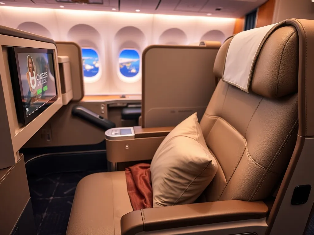 Ile kosztuje lot biznes klasą? Sprawdź ceny i zalety podróży