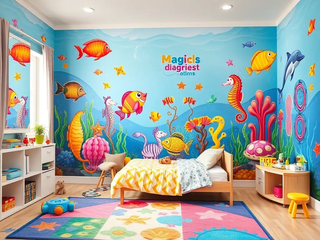 Co namalować na ścianie w pokoju dziecka? Sprawdź nasze pomysły!